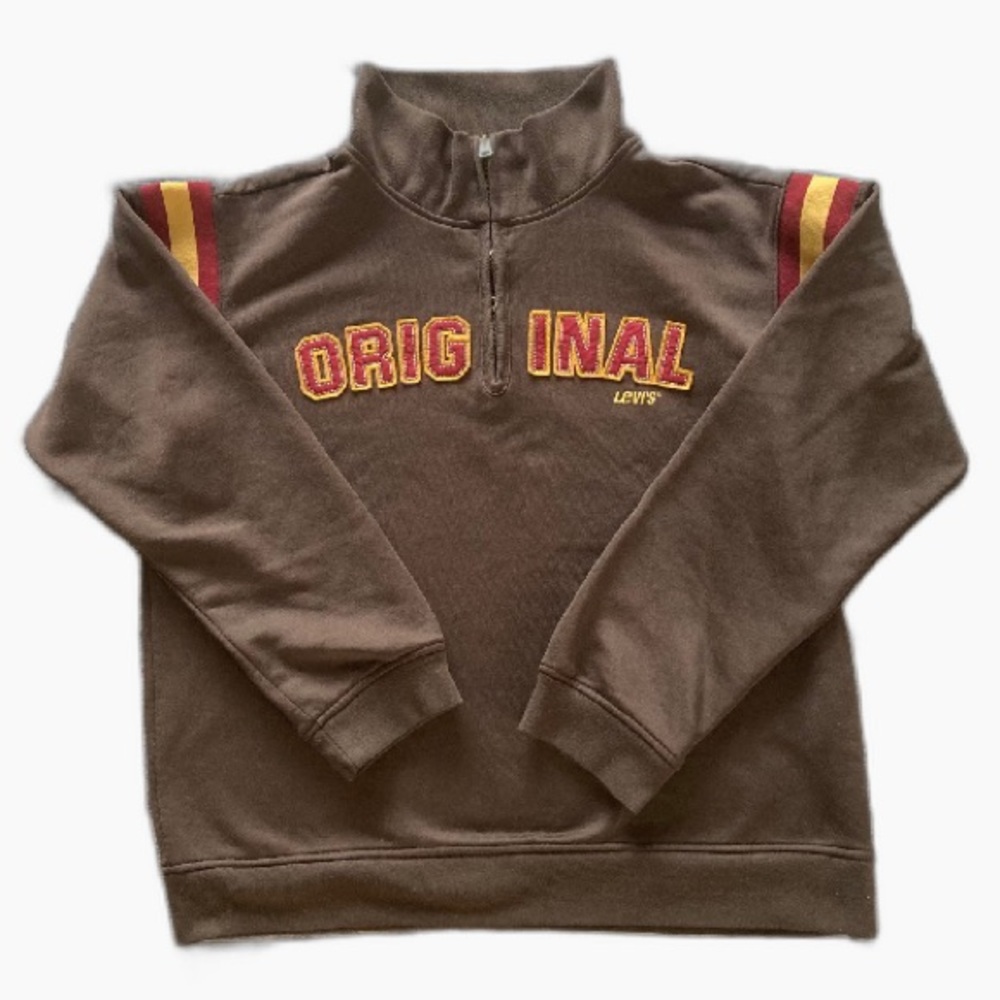 Vintage Levi’s brown men’s sweater